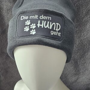 Beanie Die mit dem Hund geht