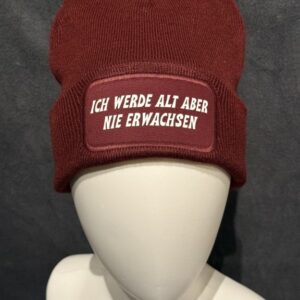 Beanie Ich werde alt aber nie erwachsen