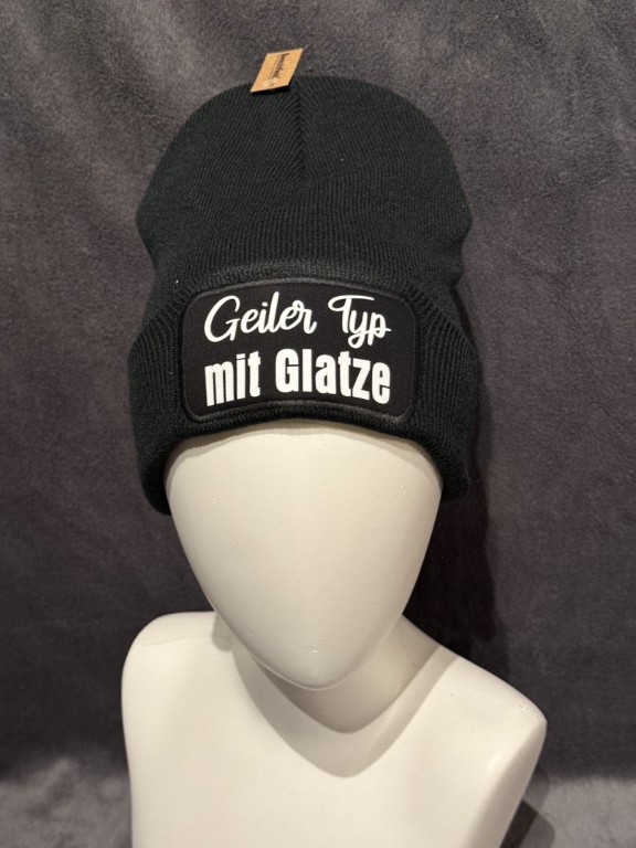 Beanie Geiler Typ mit Glatze
