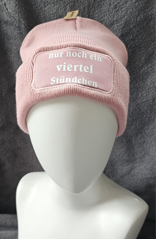 Beanie nur noch ein viertel Stündchen